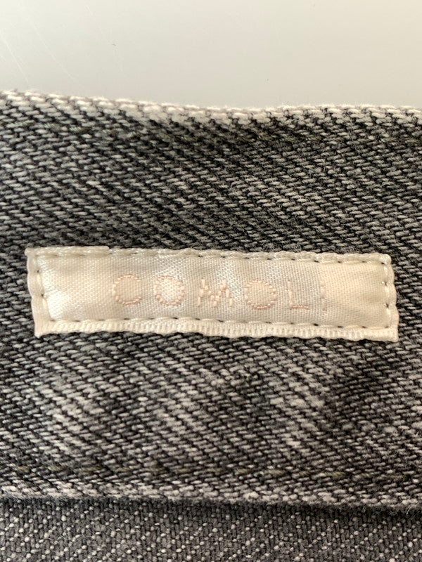 【中古品】【メンズ】 COMOLI コモリ TAPERED 5 POCKET PANTS 15F-03004 テーパード ファイブポケットパンツ メンズ ボトムス ジーンズ 151-260403-em-26-min サイズ：3 カラー：グレー 万代Net店