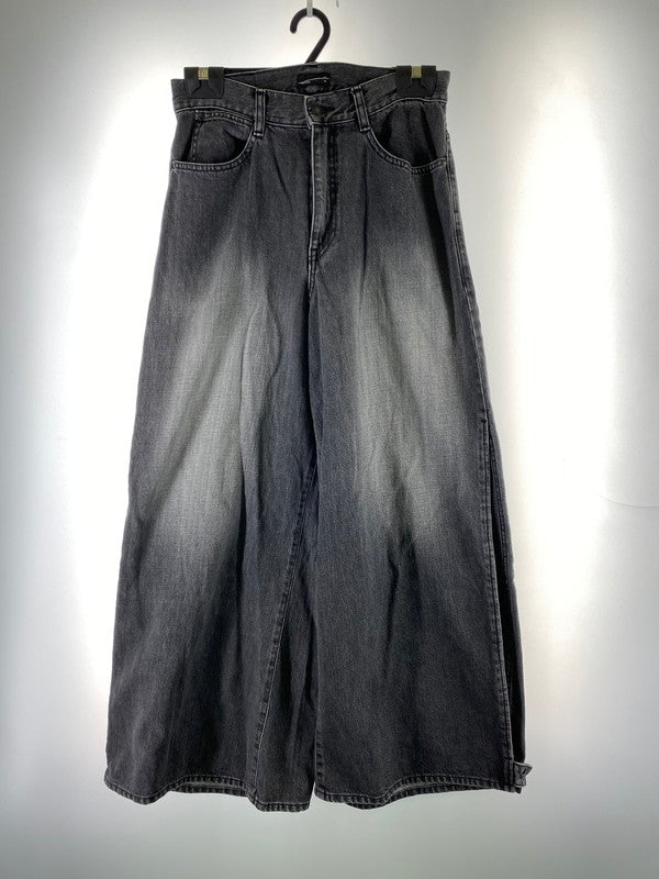 【中古品】【メンズ】 LAD MUSICIAN ラッドミュージシャン 23SS 12OZ DENIM BAGGY PANTS 2123-503 12オンス デニム バギーパンツ メンズ ボトムス ジーンズ 151-260403-em-48-min サイズ：42 カラー：インディゴブラック 万代Net店