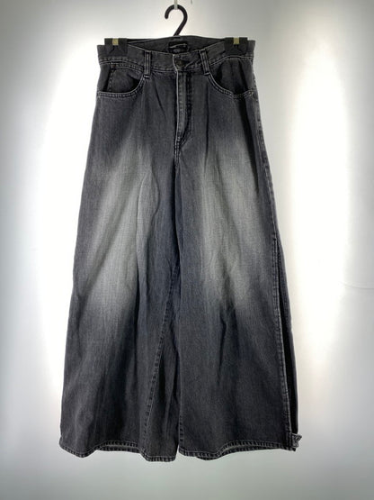 【中古品】【メンズ】 LAD MUSICIAN ラッドミュージシャン 23SS 12OZ DENIM BAGGY PANTS 2123-503 12オンス デニム バギーパンツ メンズ ボトムス ジーンズ 151-260403-em-48-min サイズ：42 カラー：インディゴブラック 万代Net店