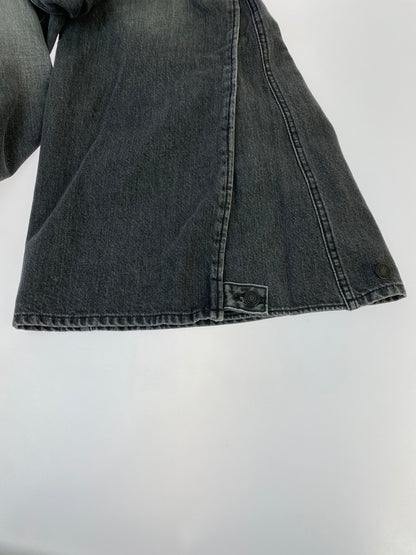 【中古品】【メンズ】 LAD MUSICIAN ラッドミュージシャン 23SS 12OZ DENIM BAGGY PANTS 2123-503 12オンス デニム バギーパンツ メンズ ボトムス ジーンズ 151-260403-em-48-min サイズ：42 カラー：インディゴブラック 万代Net店