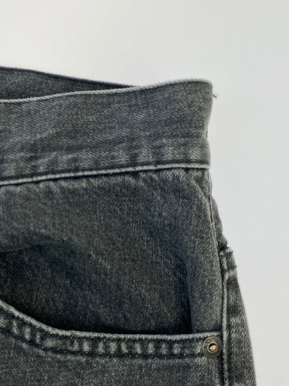 【中古品】【メンズ】 LAD MUSICIAN ラッドミュージシャン 23SS 12OZ DENIM BAGGY PANTS 2123-503 12オンス デニム バギーパンツ メンズ ボトムス ジーンズ 151-260403-em-48-min サイズ：42 カラー：インディゴブラック 万代Net店
