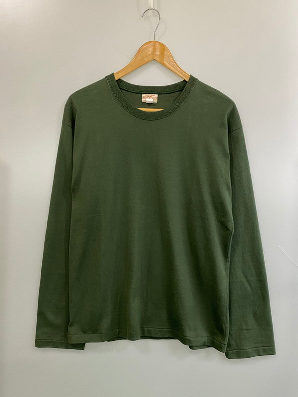 【中古品】【メンズ】 AT LAST&CO アットラスト アンドシーオー LS TEE ロングスリーブ Tシャツ 263L メンズ 長袖 145-260716-hu-43-min サイズ：40 カラー：ブリーン系 万代Net店