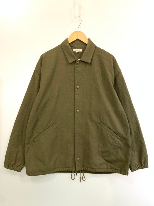 【中古品】【メンズ】 Ordinary fits オーディナリーフィッツ COACH JACKET コーチジャケット メンズ ウール ライトアウター 140-260403-em-19-min サイズ：2 カラー：カーキ 万代Net店