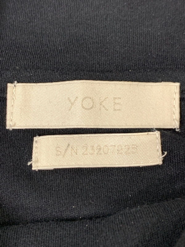 【中古品】【メンズ】 YOKE ヨーク YK23FW0566CS 23AW HIGH NECK LONG SLEEVE TEE 長袖Tシャツ ロングスリーブ ハイネック 140-260729-AS-29-min サイズ：3 カラー：ブラック 万代Net店