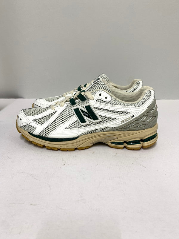 【未使用品】【メンズ】 NEW BALANCE ニューバランス M1906RQ 1906R 靴 シューズ スニーカー 162-260407-AS-18-min サイズ：27cm カラー：ホワイト/グレー/グリーン 万代Net店