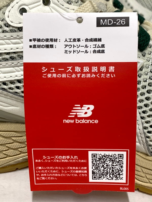 【未使用品】【メンズ】 NEW BALANCE ニューバランス M1906RQ 1906R 靴 シューズ スニーカー 162-260407-AS-18-min サイズ：27cm カラー：ホワイト/グレー/グリーン 万代Net店