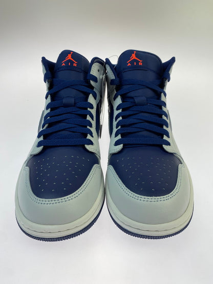 【中古品】【メンズ】 NIKE ナイキ AIR JORDAN 1 MID DQ8426-403 BLUE VOID エアジョーダン 1 ミッド スニーカー 靴 シューズ メンズ 160-260403-em-70-min サイズ：27.0cm カラー：ホワイト/ネイビー 万代Net店