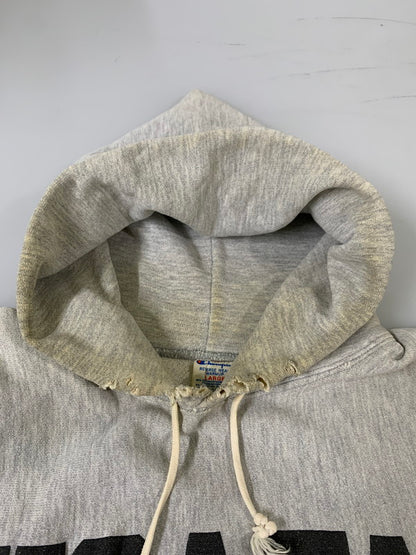 【現状渡し品】【メンズ】 Champion チャンピオン 80's USAFA REVERSE WEAVE PULLOVER HOODIE VINTAGE 80年代 空軍士官学校 リバースウィーブ プルオーバーフーディー トップス パーカー ヴィンテージ 146-260404-kk-07-min サイズ：L カラー：グレー 万代Net店