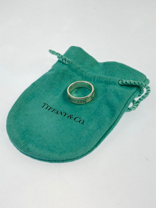 【中古品】【レディース】 TIFFANY&Co. ティファニー アトラスリング 指輪 ファッション 小物 レディース シルバー925 182-260403-em-69-min カラー：シルバー 万代Net店