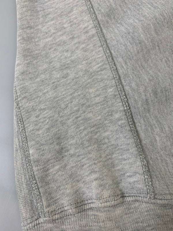 【現状渡し品】【メンズ】 Champion チャンピオン 90's UNIVERSITY OF ST.THOMAS REVERSE WEAVE CREWNECK SWEATSHIRT 90年代 セント・トーマス大学 リバースウィーブ クルーネックスウェットシャツ トップス トレーナー 146-260404-kk-06-min サイズ：XL カラー：グレー 万代Net店