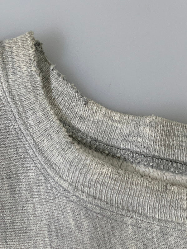 【現状渡し品】【メンズ】 Champion チャンピオン 90's UNIVERSITY OF ST.THOMAS REVERSE WEAVE CREWNECK SWEATSHIRT 90年代 セント・トーマス大学 リバースウィーブ クルーネックスウェットシャツ トップス トレーナー 146-260404-kk-06-min サイズ：XL カラー：グレー 万代Net店