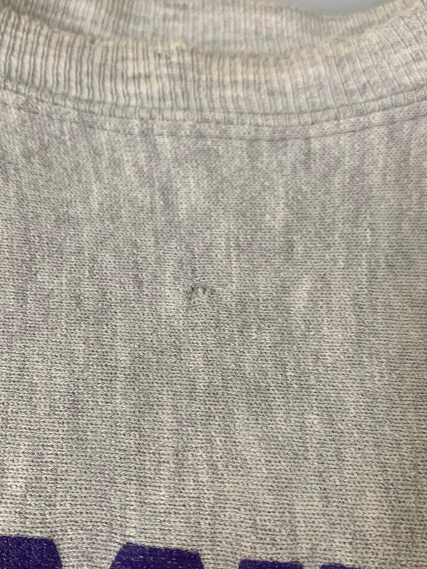 【現状渡し品】【メンズ】 Champion チャンピオン 90's UNIVERSITY OF ST.THOMAS REVERSE WEAVE CREWNECK SWEATSHIRT 90年代 セント・トーマス大学 リバースウィーブ クルーネックスウェットシャツ トップス トレーナー 146-260404-kk-06-min サイズ：XL カラー：グレー 万代Net店