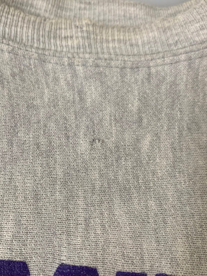 【現状渡し品】【メンズ】 Champion チャンピオン 90's UNIVERSITY OF ST.THOMAS REVERSE WEAVE CREWNECK SWEATSHIRT 90年代 セント・トーマス大学 リバースウィーブ クルーネックスウェットシャツ トップス トレーナー 146-260404-kk-06-min サイズ：XL カラー：グレー 万代Net店
