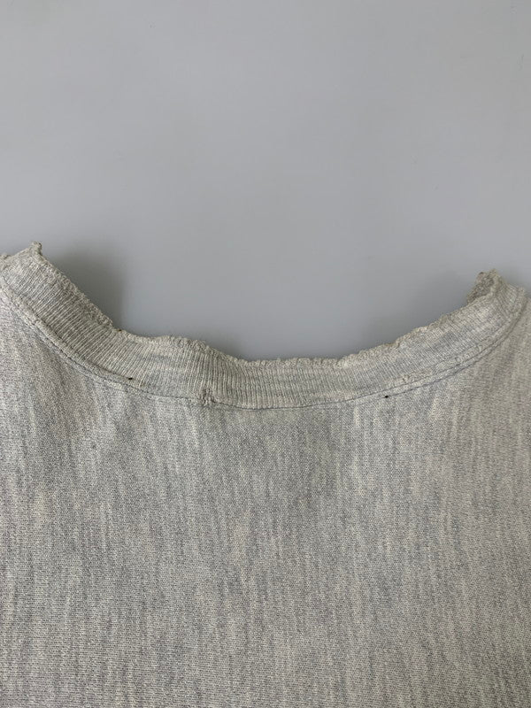 【現状渡し品】【メンズ】 Champion チャンピオン 90's FRANKLIN PIERCE COLLEGE REVERSE WEAVE CREWNECK SWEATSHIRT 90年代 フランクリン・ピアス大学 リバースウィーブ クルーネックスウェットシャツ トップス トレーナー 146-260404-kk-05-min サイズ：XL カラー：グレー 万代Net店