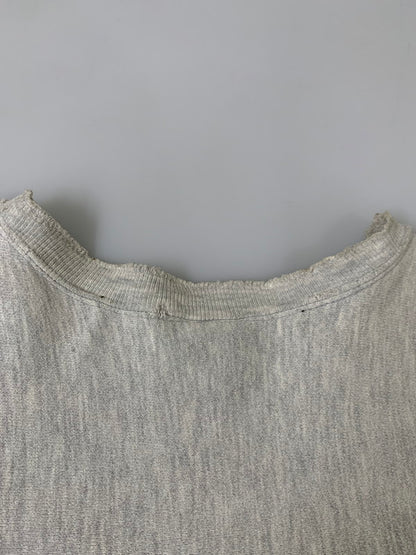 【現状渡し品】【メンズ】 Champion チャンピオン 90's FRANKLIN PIERCE COLLEGE REVERSE WEAVE CREWNECK SWEATSHIRT 90年代 フランクリン・ピアス大学 リバースウィーブ クルーネックスウェットシャツ トップス トレーナー 146-260404-kk-05-min サイズ：XL カラー：グレー 万代Net店