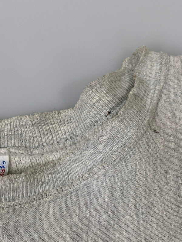 【現状渡し品】【メンズ】 Champion チャンピオン 90's FRANKLIN PIERCE COLLEGE REVERSE WEAVE CREWNECK SWEATSHIRT 90年代 フランクリン・ピアス大学 リバースウィーブ クルーネックスウェットシャツ トップス トレーナー 146-260404-kk-05-min サイズ：XL カラー：グレー 万代Net店