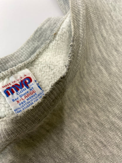 【現状渡し品】【メンズ】 MVP 90S CENTRAL MICHIGAN SWEATSHIRT 90年代 MVP セントラル・ミシガン スウェットシャツ メンズ トップス ヴィンテージ 146-260717-em-41-min サイズ：XL カラー：グレー 万代Net店