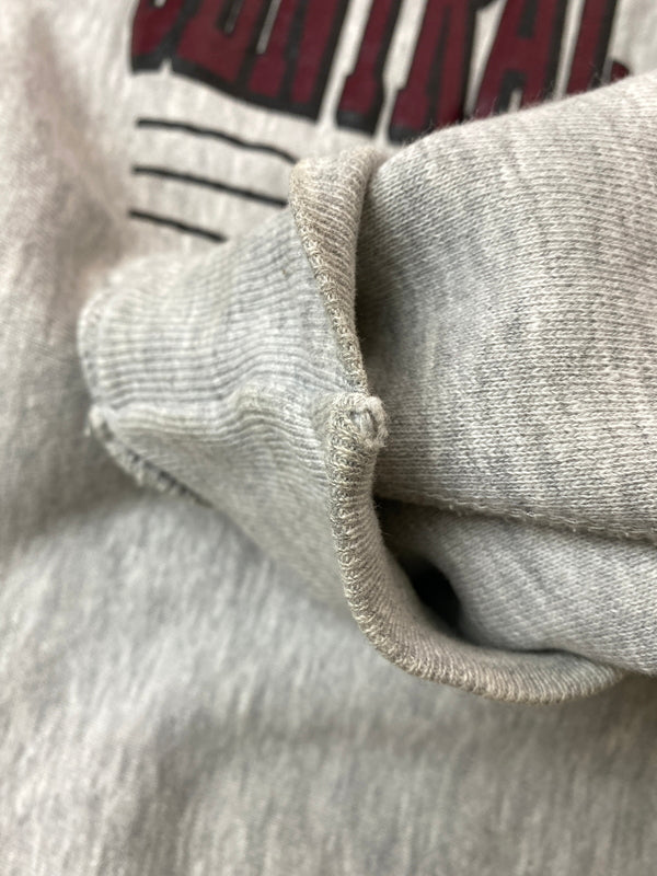 【現状渡し品】【メンズ】 MVP 90S CENTRAL MICHIGAN SWEATSHIRT 90年代 MVP セントラル・ミシガン スウェットシャツ メンズ トップス ヴィンテージ 146-260717-em-41-min サイズ：XL カラー：グレー 万代Net店