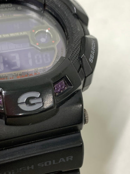 【中古品】【メンズ】 G-SHOCK ジーショック GW-9110BP-1JF GULFMAN デジタル ソーラー腕時計 196-260407-AS-23-min カラー：ブラック/パープル 万代Net店