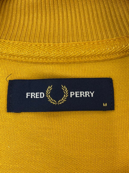 【中古品】【メンズ】 FRED PERRY フレッドペリー J6231 TRACK JACKET トラックジャケット ライトアウター 141-260407-AS-53-min サイズ：M カラー：イエロー 万代Net店