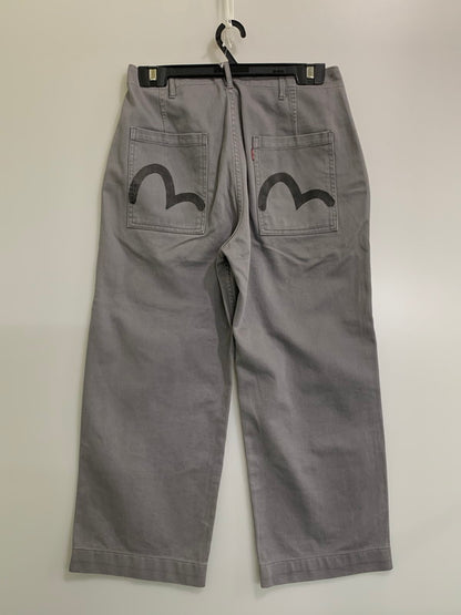 【中古品】【メンズ】 EVISU エヴィス カモメ ワークパンツ メンズ ボトムス 156-260407-KS-05-min サイズ：31 カラー：グレー系 万代Net店