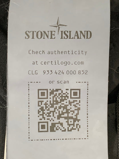 【中古品】【メンズ】 STONE ISLAND ストーンアイランド L1S153100048S0375 PATCH DETAIL TRACK PANTS パッチディテール トラックパンツ メンズ ボトムス 152-260407-KS-03-min サイズ：W32 カラー：ブラック 万代Net店