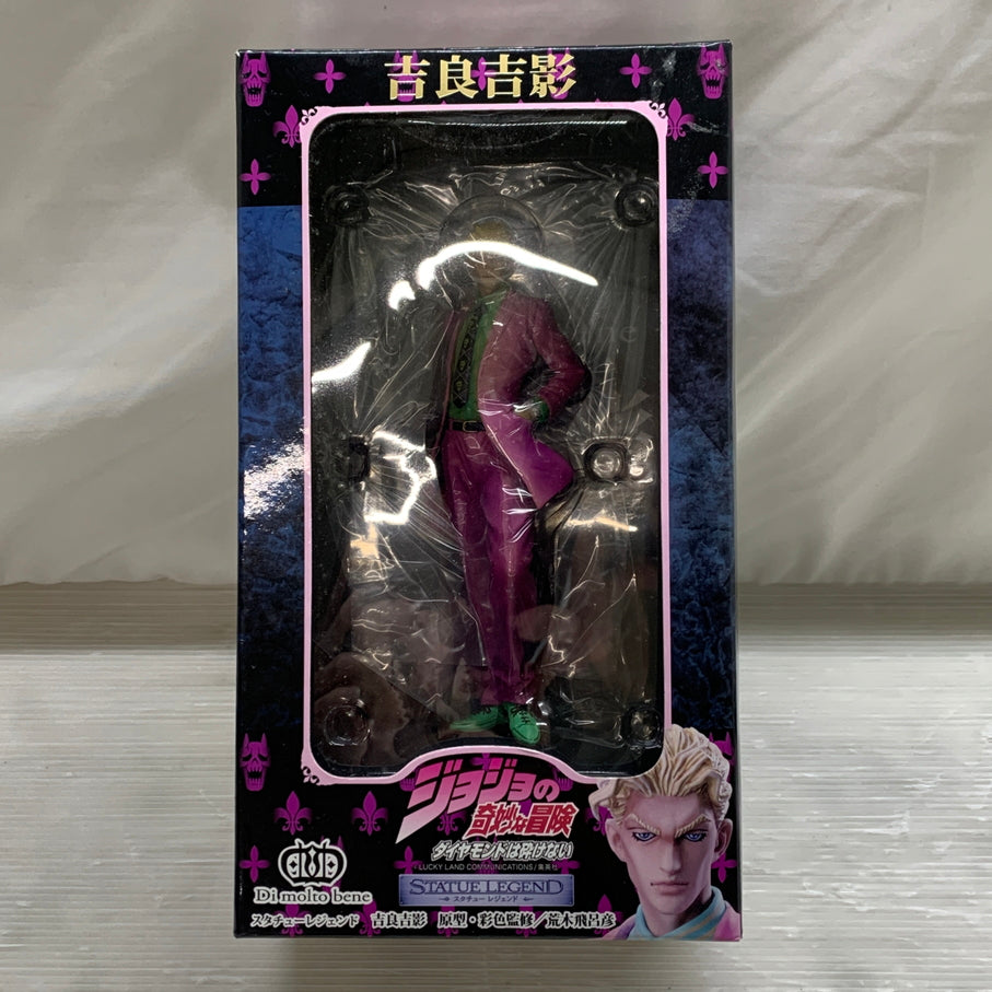 【中古品】 ジョジョの奇妙な冒険 吉良吉影 スタチュー レジェンド ダイヤモンドは砕けない フィギュア 051-260701-em-01-min 万代Net店
