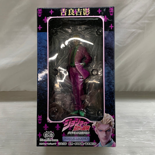 【中古品】 ジョジョの奇妙な冒険 吉良吉影 スタチュー レジェンド ダイヤモンドは砕けない フィギュア 051-260701-em-01-min 万代Net店