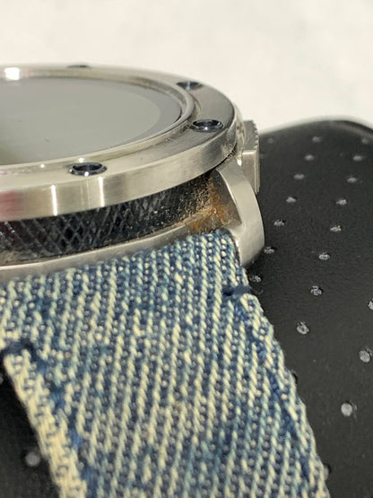 【中古品】【メンズ】 DIESEL ON ディーゼルオン DZT2015 SMARTWATCH 腕時計 197-260407-AS-25-min カラー：シルバー 万代Net店