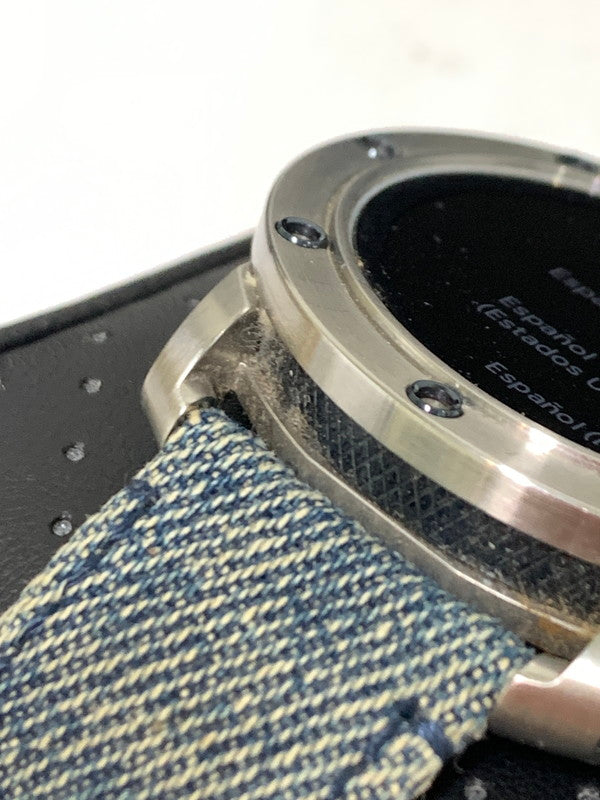 【中古品】【メンズ】 DIESEL ON ディーゼルオン DZT2015 SMARTWATCH 腕時計 197-260407-AS-25-min カラー：シルバー 万代Net店