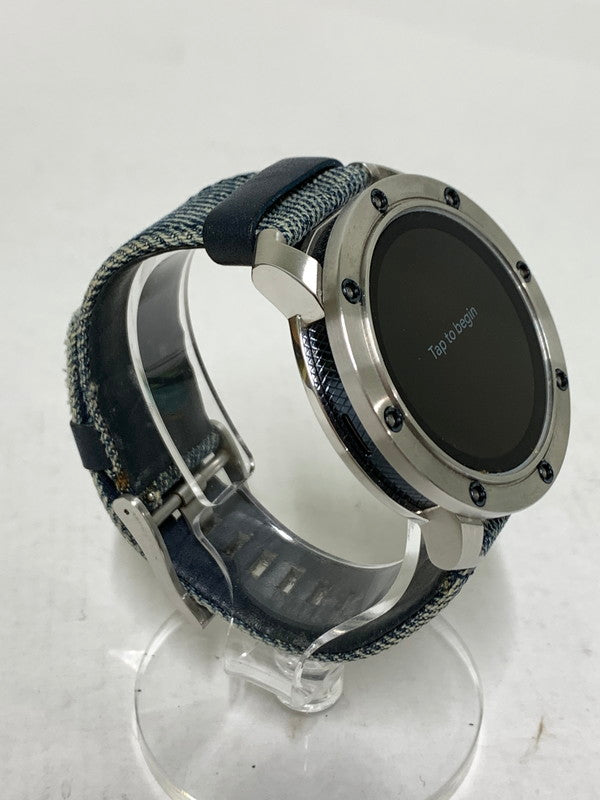 【中古品】【メンズ】 DIESEL ON ディーゼルオン DZT2015 SMARTWATCH 腕時計 197-260407-AS-25-min カラー：シルバー 万代Net店
