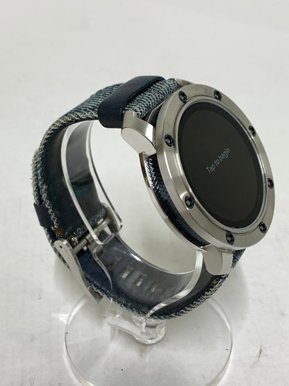 【中古品】【メンズ】 DIESEL ON ディーゼルオン DZT2015 SMARTWATCH 腕時計 197-260407-AS-25-min カラー：シルバー 万代Net店