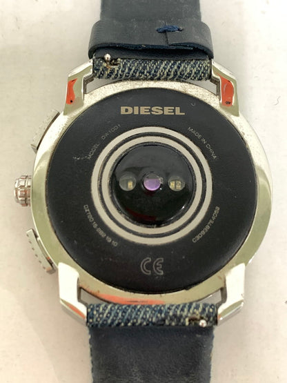 【中古品】【メンズ】 DIESEL ON ディーゼルオン DZT2015 SMARTWATCH 腕時計 197-260407-AS-25-min カラー：シルバー 万代Net店