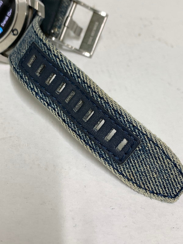 【中古品】【メンズ】 DIESEL ON ディーゼルオン DZT2015 SMARTWATCH 腕時計 197-260407-AS-25-min カラー：シルバー 万代Net店