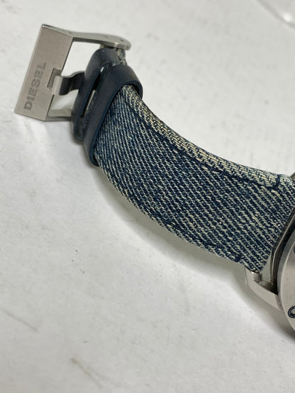 【中古品】【メンズ】 DIESEL ON ディーゼルオン DZT2015 SMARTWATCH 腕時計 197-260407-AS-25-min カラー：シルバー 万代Net店