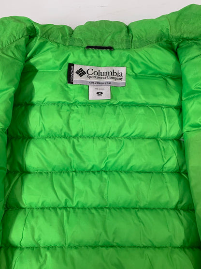 【中古品】【メンズ】 Columbia コロンビア PM5203 クレーターレイクジャケット ダウンジャケット メンズ アウター 144-260407-KS-20-min サイズ：M カラー：ブラック/グリーン 万代Net店