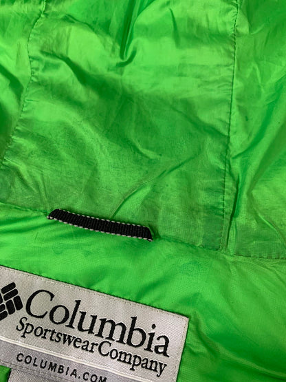 【中古品】【メンズ】 Columbia コロンビア PM5203 クレーターレイクジャケット ダウンジャケット メンズ アウター 144-260407-KS-20-min サイズ：M カラー：ブラック/グリーン 万代Net店