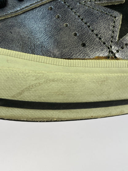 【中古品】【メンズ】 CONVERSE コンバース ONE STAR METALIC ワンスター メタリック スニーカー 靴 163-260410-jt-02-min サイズ：７1/2 カラー：ブラック系 万代Net店