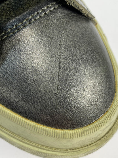 【中古品】【メンズ】 CONVERSE コンバース ONE STAR METALIC ワンスター メタリック スニーカー 靴 163-260410-jt-02-min サイズ：７1/2 カラー：ブラック系 万代Net店