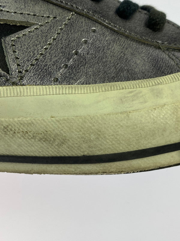 【中古品】【メンズ】 CONVERSE コンバース ONE STAR METALIC ワンスター メタリック スニーカー 靴 163-260410-jt-02-min サイズ：７1/2 カラー：ブラック系 万代Net店