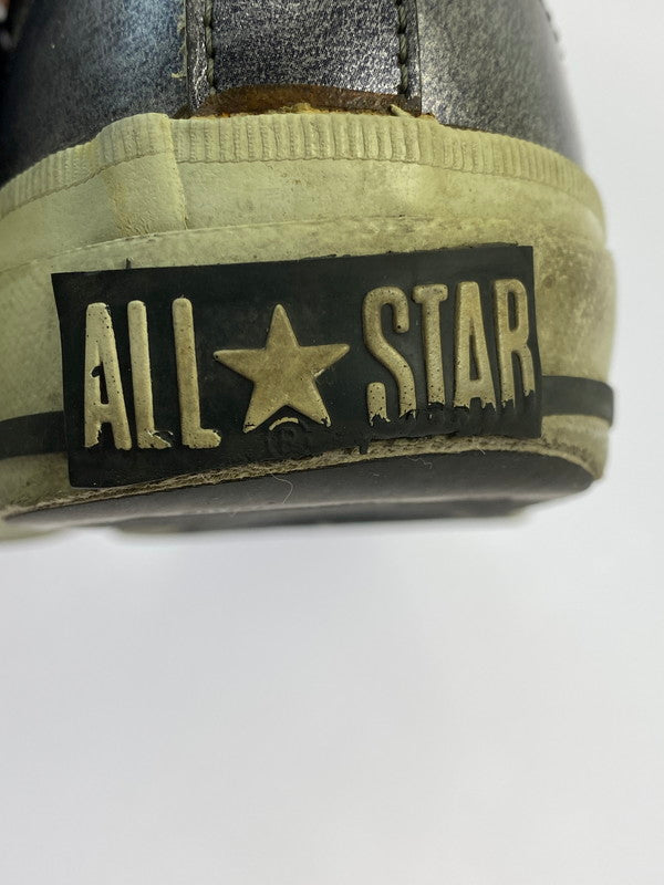 【中古品】【メンズ】 CONVERSE コンバース ONE STAR METALIC ワンスター メタリック スニーカー 靴 163-260410-jt-02-min サイズ：７1/2 カラー：ブラック系 万代Net店