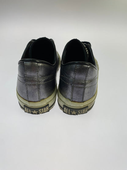 【中古品】【メンズ】 CONVERSE コンバース ONE STAR METALIC ワンスター メタリック スニーカー 靴 163-260410-jt-02-min サイズ：７1/2 カラー：ブラック系 万代Net店