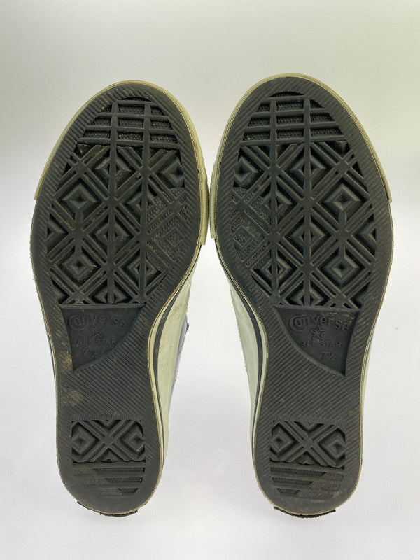 【中古品】【メンズ】 CONVERSE コンバース ONE STAR METALIC ワンスター メタリック スニーカー 靴 163-260410-jt-02-min サイズ：７1/2 カラー：ブラック系 万代Net店