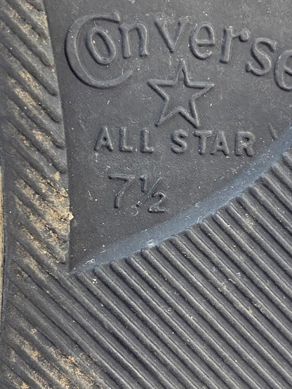 【中古品】【メンズ】 CONVERSE コンバース ONE STAR METALIC ワンスター メタリック スニーカー 靴 163-260410-jt-02-min サイズ：７1/2 カラー：ブラック系 万代Net店