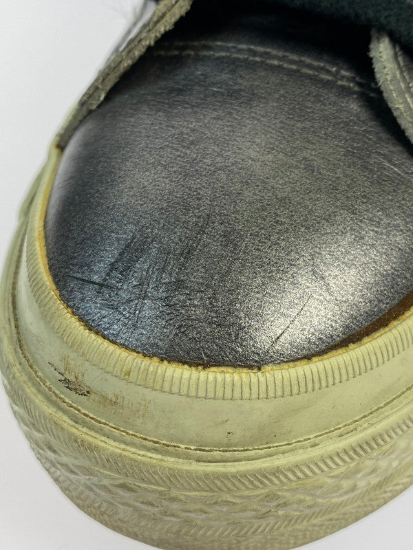 【中古品】【メンズ】 CONVERSE コンバース ONE STAR METALIC ワンスター メタリック スニーカー 靴 163-260410-jt-02-min サイズ：７1/2 カラー：ブラック系 万代Net店