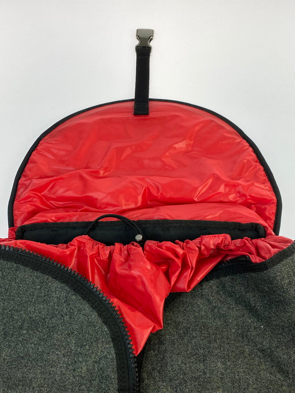 【中古品】【メンズ/レディース】 MONCLER モンクレール ZAINO WOOL BACKPACK ザイノ ウール バックパック RN116347 カバン 188-260410-jt-08-min カラー：グレー 万代Net店