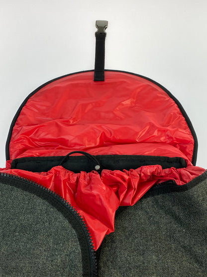【中古品】【メンズ/レディース】 MONCLER モンクレール ZAINO WOOL BACKPACK ザイノ ウール バックパック RN116347 カバン 188-260410-jt-08-min カラー：グレー 万代Net店