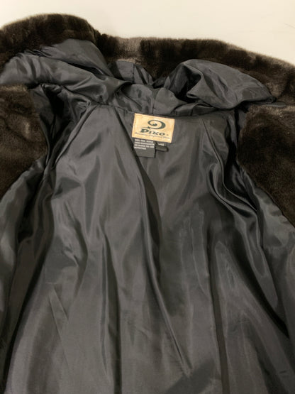 【中古品】【メンズ】 PIKO ピコ BOA FLEECE JACKET ボアフリースジャケット アウター 146-260729-AS-7-min サイズ：L カラー：ブラウン 万代Net店