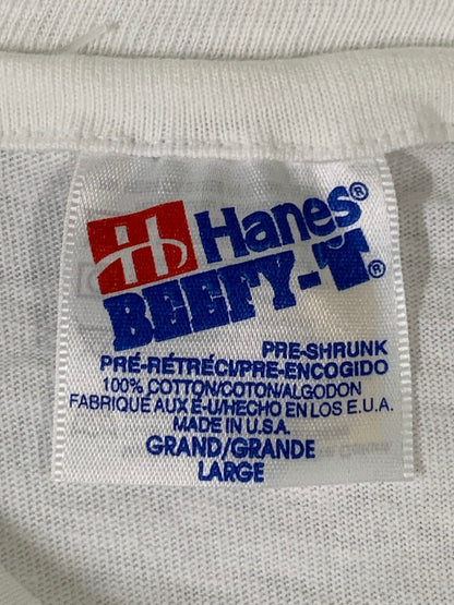 【中古品】【メンズ】 槇原敬之 90’s "PHARMACY" TEE 90年代 ファーマシー Tシャツ トップス 146-260409-SH-01-min サイズ：L カラー：ホワイト 万代Net店