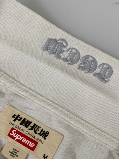 【中古品】【メンズ】 SUPREME×THE GREAT CHINA WALL シュプリーム ザ グレート チャイナ ウォール DRAGON POLO ドラゴン ポロシャツ メンズ トップス 149-260407-KS-14-min サイズ：M カラー：ホワイト/ピンク 万代Net店